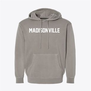 Madisonville Texas Classic Block Pigment-Dyed Hoodie
