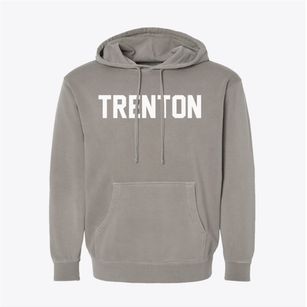 Trenton Tennessee Classic Block Pigment-Dyed Hoodie