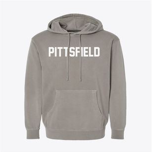 Pittsfield New Hampshire Classic Block Pigment-Dyed Hoodie