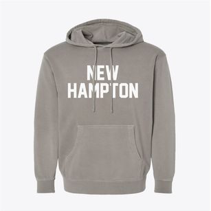 New Hampton Iowa Classic Block Pigment-Dyed Hoodie