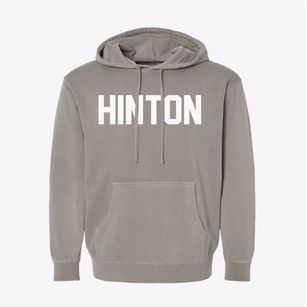 Hinton Oklahoma Classic Block Pigment-Dyed Hoodie
