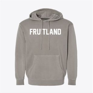Fruitland North Carolina Classic Block Pigment-Dyed Hoodie