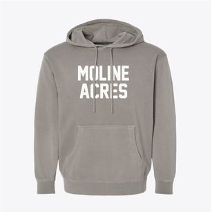 Moline Acres Missouri Classic Block Pigment-Dyed Hoodie
