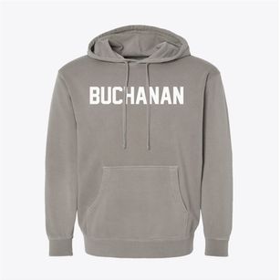 Buchanan New York Classic Block Pigment-Dyed Hoodie