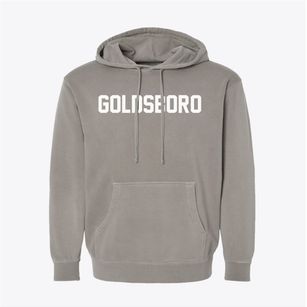 Goldsboro North Carolina Classic Block Pigment-Dyed Hoodie