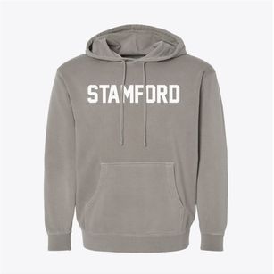 Stamford New York Classic Block Pigment-Dyed Hoodie