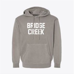 Bridge Creek Wisconsin Classic Block Pigment-Dyed Hoodie
