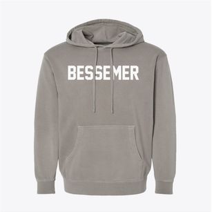 Bessemer Michigan Classic Block Pigment-Dyed Hoodie