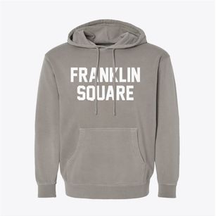 Franklin Square New York Classic Block Pigment-Dyed Hoodie