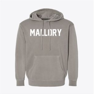 Mallory West Virginia Classic Block Pigment-Dyed Hoodie
