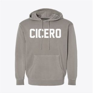 Cicero Wisconsin Classic Block Pigment-Dyed Hoodie