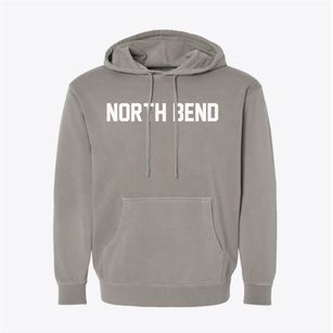 North Bend Ohio Classic Block Pigment-Dyed Hoodie