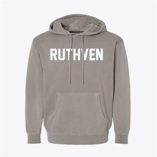 Ruthven Iowa Classic Block Pigment-Dyed Hoodie