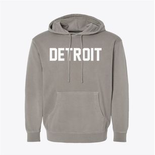 Detroit Texas Classic Block Pigment-Dyed Hoodie