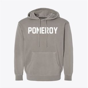 Pomeroy Iowa Classic Block Pigment-Dyed Hoodie