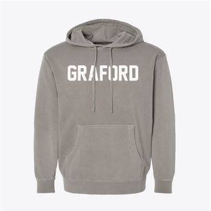 Graford Texas Classic Block Pigment-Dyed Hoodie