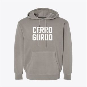 Cerro Gordo North Carolina Classic Block Pigment-Dyed Hoodie