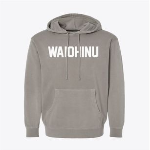 Waiohinu Hawaii Classic Block Pigment-Dyed Hoodie