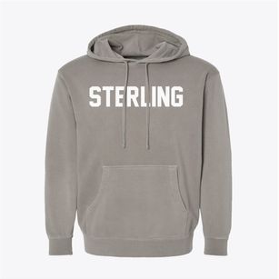 Sterling Illinois Classic Block Pigment-Dyed Hoodie