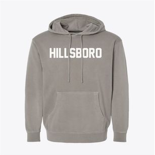 Hillsboro New Mexico Classic Block Pigment-Dyed Hoodie