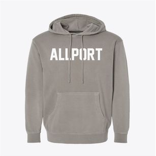 Allport Arkansas Classic Block Pigment-Dyed Hoodie
