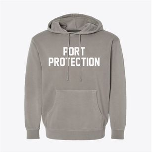 Port Protection Alaska Classic Block Pigment-Dyed Hoodie