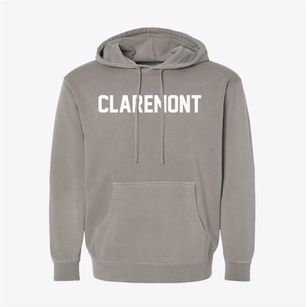 Claremont New Hampshire Classic Block Pigment-Dyed Hoodie