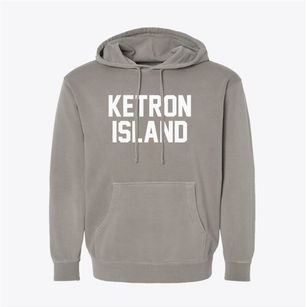 Ketron Island Washington Classic Block Pigment-Dyed Hoodie
