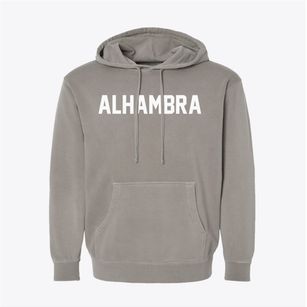 Alhambra California Classic Block Pigment-Dyed Hoodie