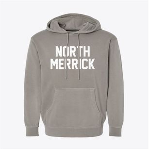 North Merrick New York Classic Block Pigment-Dyed Hoodie