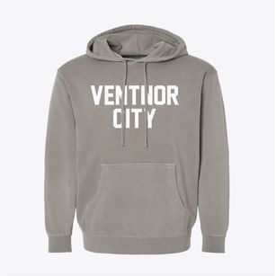 Ventnor City New Jersey Classic Block Pigment-Dyed Hoodie