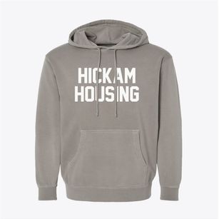 Hickam Housing Hawaii Classic Block Pigment-Dyed Hoodie