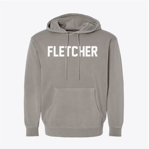Fletcher North Carolina Classic Block Pigment-Dyed Hoodie