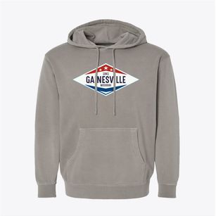 Gainesville Missouri Diamond Star Pigment-Dyed Hoodie
