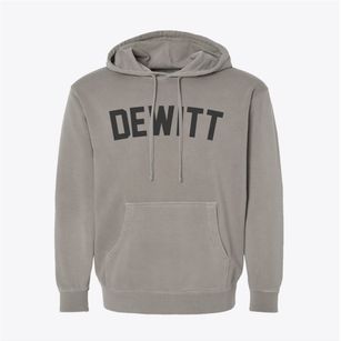 Dewitt Arkansas Classic Curve Pigment-Dyed Hoodie