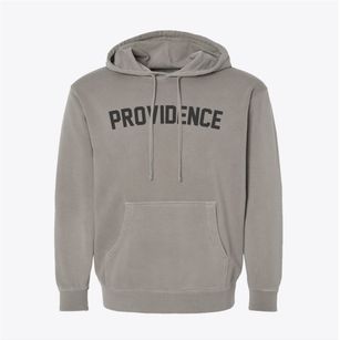 Providence Rhode Island Classic Curve Pigment-Dyed Hoodie