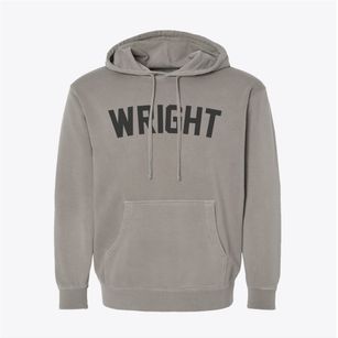 Wright Wyoming Classic Curve Pigment-Dyed Hoodie