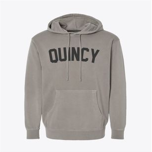 Quincy California Classic Curve Pigment-Dyed Hoodie