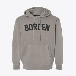 Borden Indiana Classic Curve Pigment-Dyed Hoodie