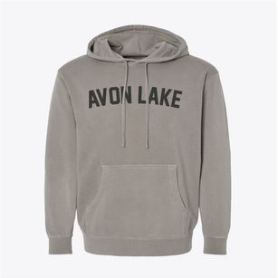 Avon Lake Ohio Classic Curve Pigment-Dyed Hoodie
