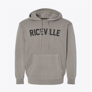 Riceville Tennessee Classic Curve Pigment-Dyed Hoodie