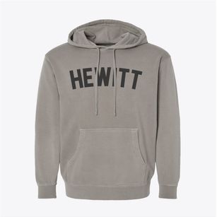 Hewitt Wisconsin Classic Curve Pigment-Dyed Hoodie