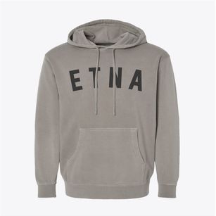 Etna California Classic Curve Pigment-Dyed Hoodie