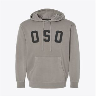 Oso Washington Classic Curve Pigment-Dyed Hoodie