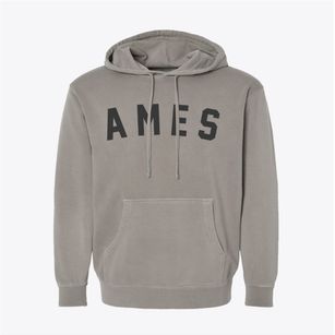 Ames New York Classic Curve Pigment-Dyed Hoodie