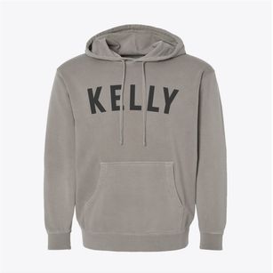 Kelly Wyoming Classic Curve Pigment-Dyed Hoodie