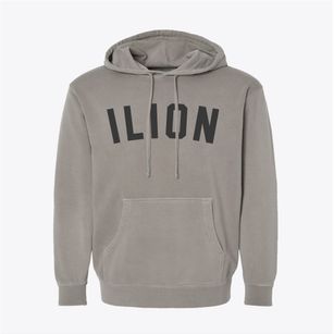 Ilion New York Classic Curve Pigment-Dyed Hoodie