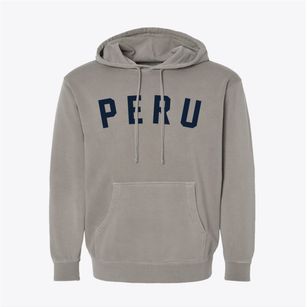 Peru New York Classic Curve Pigment-Dyed Hoodie