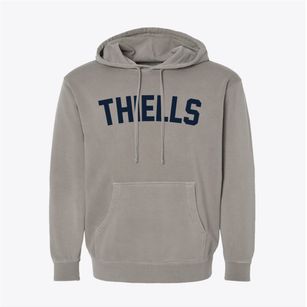 Thiells New York Classic Curve Pigment-Dyed Hoodie