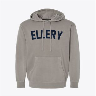 Ellery New York Classic Curve Pigment-Dyed Hoodie